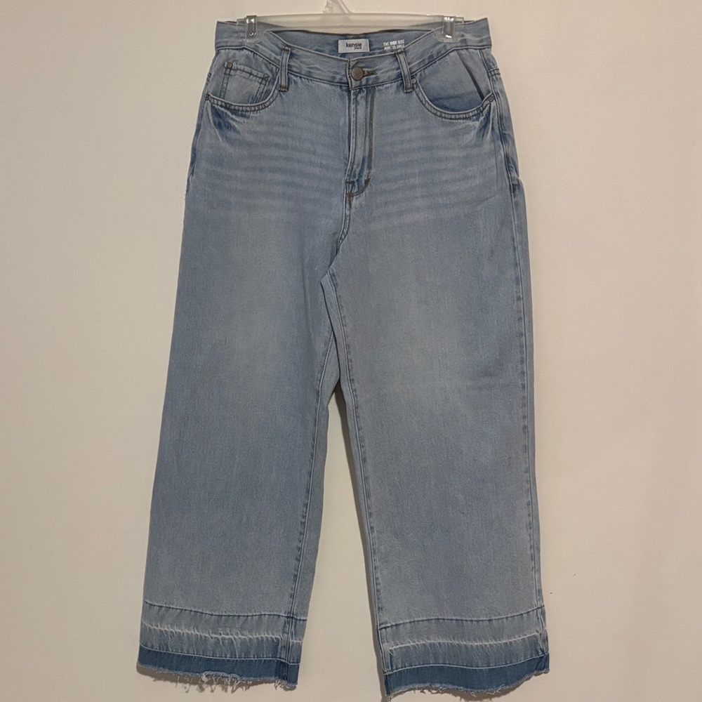 Kensie Light Blue Wide Leg Jeans